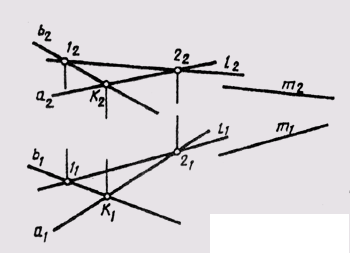   49. The relative position of a point, a line and a plane. 