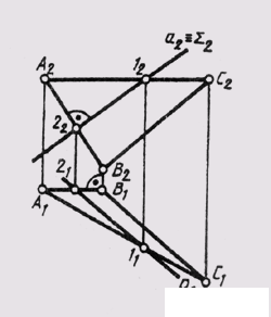   62. The intersection of two planes 