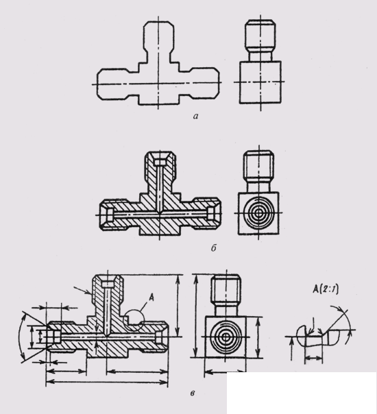   96. Making sketches of parts 