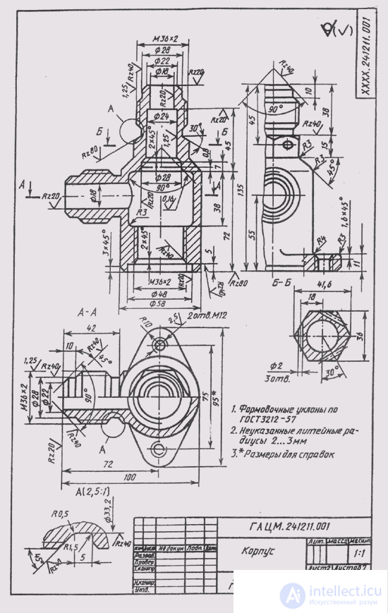   103. Reading and detailing the assembly drawing 