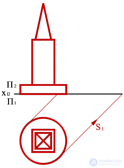   CONSTRUCTION OF A SHADOW FROM A THREE-DIMENSIONAL GEOMETRIC OBJECT 