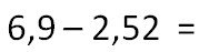   Subtract Decimals Explanation Examples 