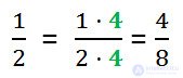 Reduction of ordinary fractions