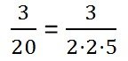 Conversion of ordinary fractions to decimal