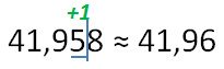   Decimal rounding.  Examples 