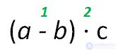   Numeric and alphabetic expressions 