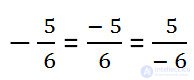 Division of negative numbers