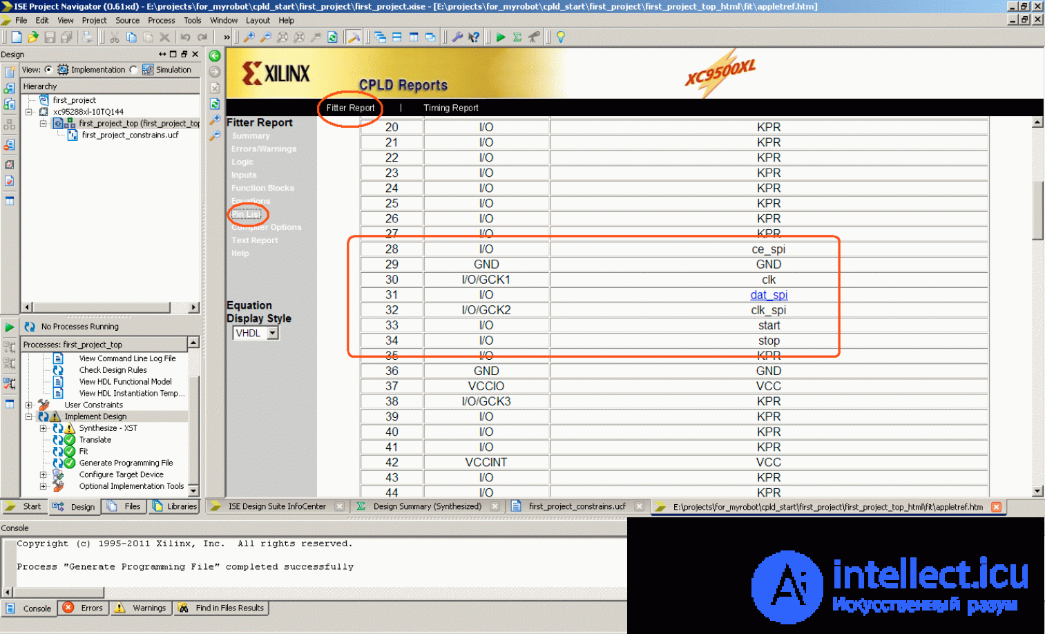   How to start working with programmable logic integrated circuits (FPGA) 