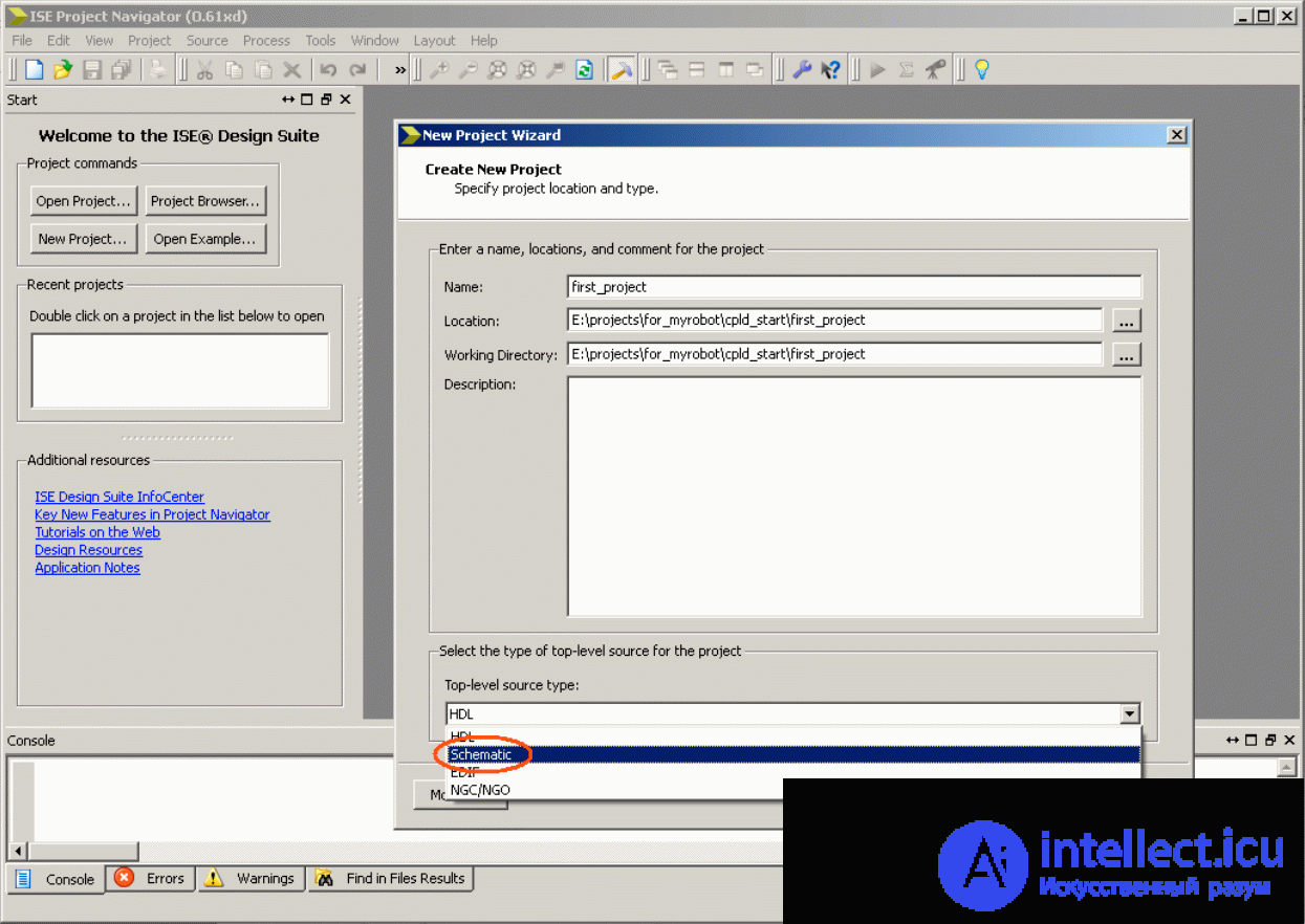   How to start working with programmable logic integrated circuits (FPGA) 