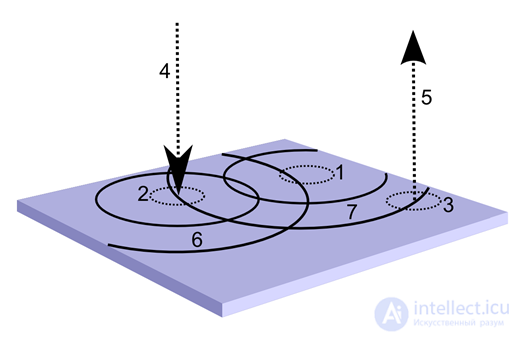   Patterns of neuron detectors.  Reverse projection 