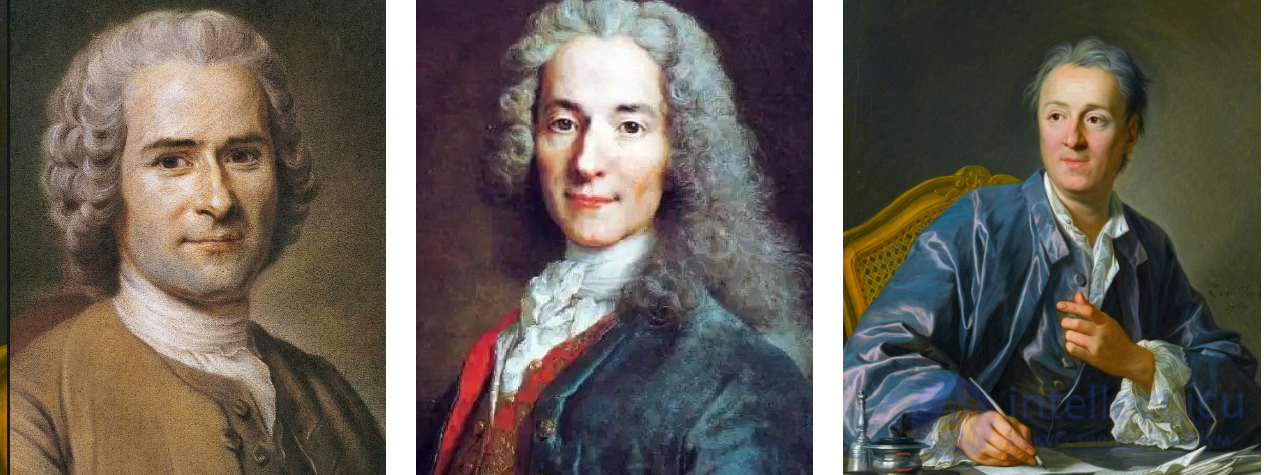   25. French journalism of the Enlightenment (Diderot, Rousseau, Voltaire) 