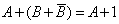Propositional algebra