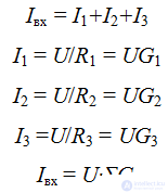 Series and parallel connection of resistances