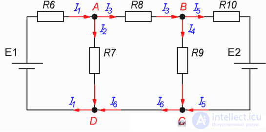 Kirchhoffs Method: Kirchhoffs First and Second Laws - Online Calculator