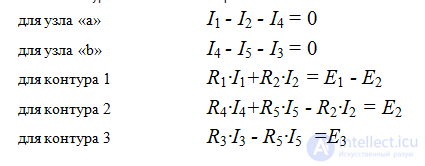 Kirchhoffs Method: Kirchhoffs First and Second Laws - Online Calculator