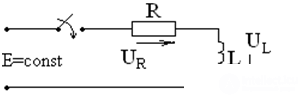   Transients in RL - chain 