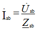   Determination of phase and linear currents 