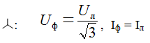 Three-phase power at balanced load