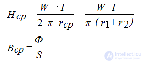   Variety of magnetic circuits 