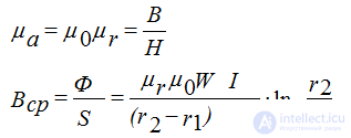   Variety of magnetic circuits 