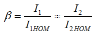 The main parameters of the transformer