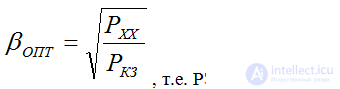 Transformer external characteristic