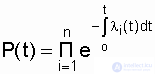   4. Reliability of an unrecoverable system with the main connection of elements 