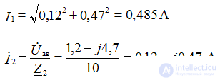   Calculation of chains with periodic non-sinusoidal input effects. 