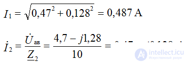   Calculation of chains with periodic non-sinusoidal input effects. 