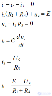 Calculation of transients in electrical circuits by the classical method