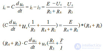 Calculation of transients in electrical circuits by the classical method