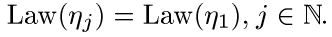Construction of a Sequence of Independent Real Random Variables with Given Distribution Functions