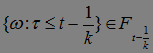 Filtration. Markov Times, Stopping Time. Examples