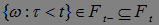 Filtration. Markov Times, Stopping Time. Examples
