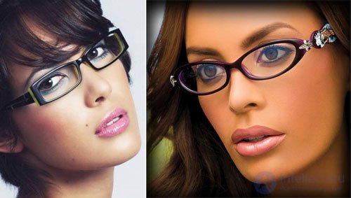   Energy glasses and makeup 