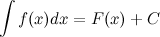 Indefinite Integral and Antiderivative: Properties, Table of Integrals, Rules and Methods of Integration