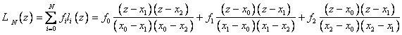 3. Approximation of functions