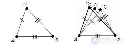   The third sign of equality of triangles 