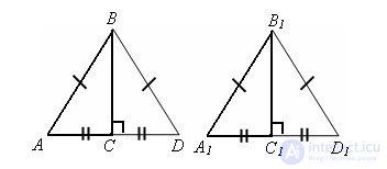   Right triangle 