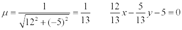   Equation of a straight line - analytical geometry 