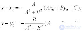   Equation of a straight line - analytical geometry 