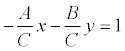   Equation of a straight line - analytical geometry 