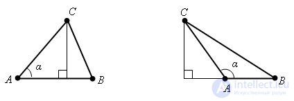   Cosine theorem 