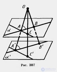   Similarity of spatial figures 