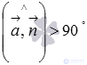   Angle between a straight line and a plane - definition, examples of finding. 