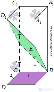   The angle between two intersecting planes - definition, examples of finding. 