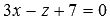   The coordinates of the point of intersection of a line and a plane are examples of finding. 