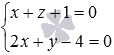   The coordinates of the point of intersection of a line and a plane are examples of finding. 