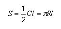   Cone side surface area 