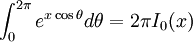   The integral table, the integral of the exponential function.  The improper integral. 